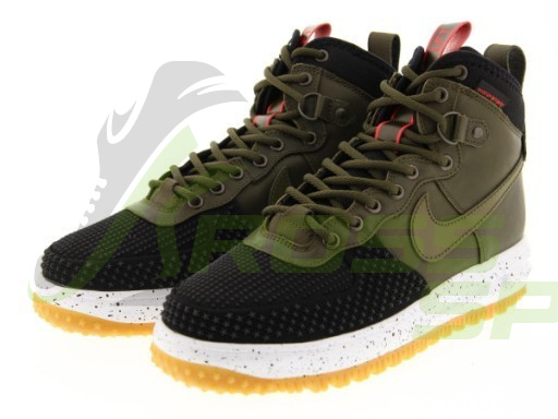 Nike Air Force 1 Lunar Duckboot Black\Green