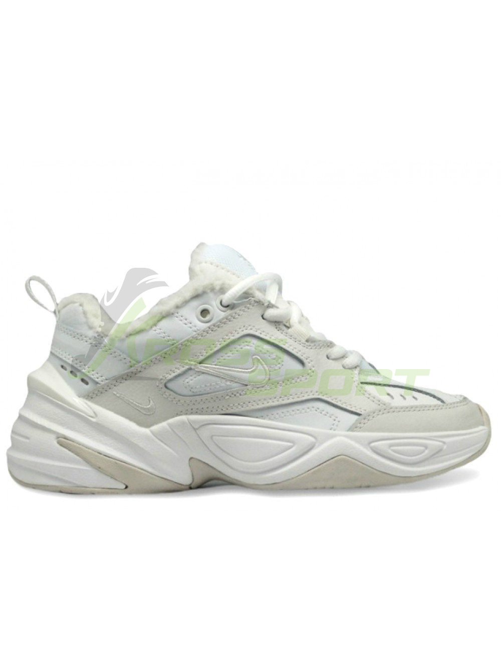  Nike M2k Tekno с мехом White/Beige