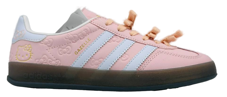 Adidas Gazelle x Hello Kitty pink