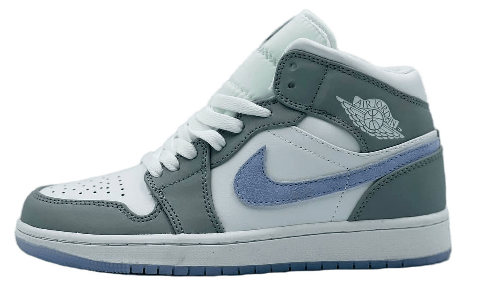 Nike Air Jordan 1 Retro Mid White/Grey/Blue