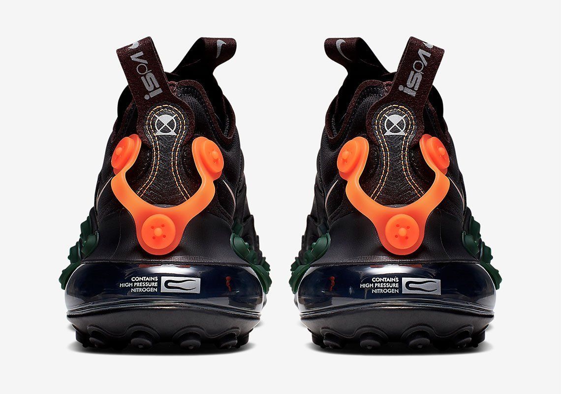 Nike Air Max 720 ISPA, черный, нейлон, мужские