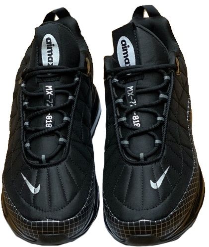Nike Air Max 720 818, черный с серым, нейлон, мужские